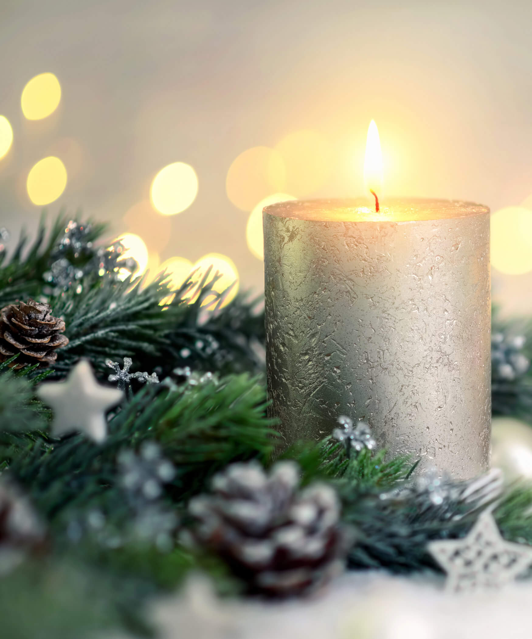 Candela natalizia