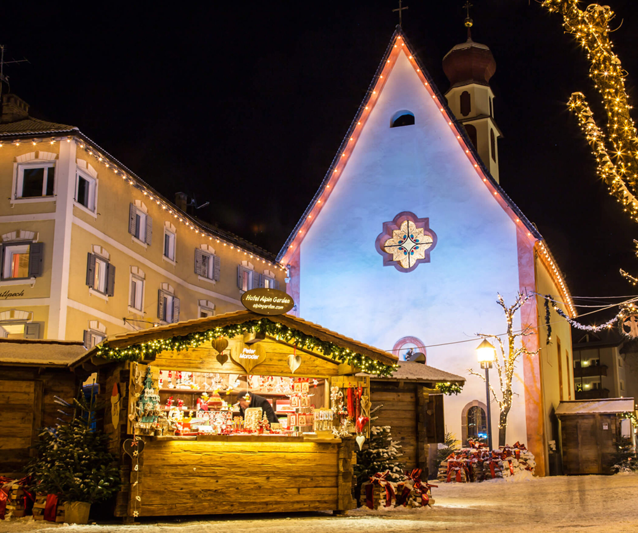 mercatini di natale in val di fassa