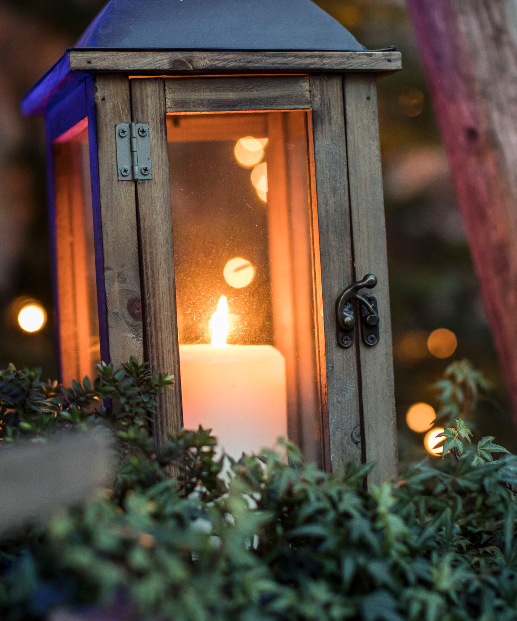 Lanterna natalizia a Lana